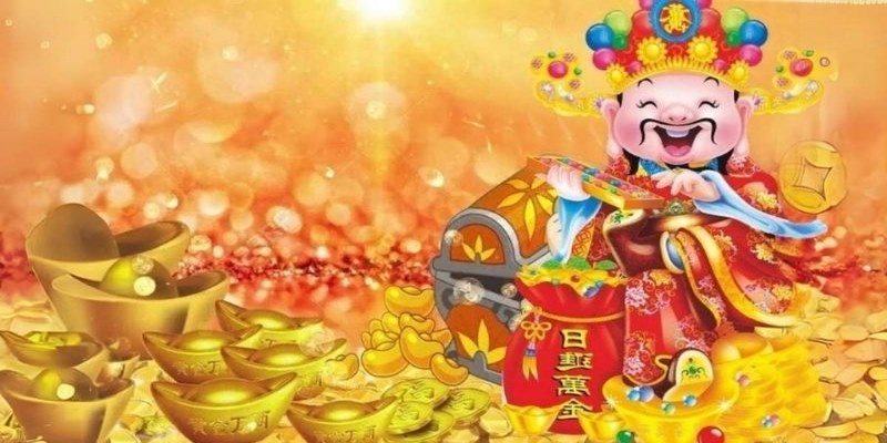 Chiêm bao thấy thần tài và những con số đến từ sổ mơ