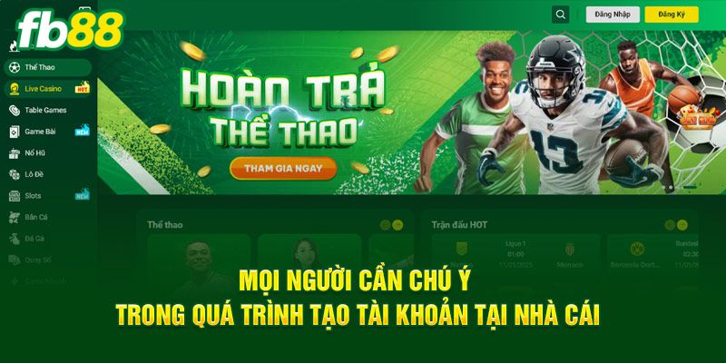 Điều kiện đăng ký tài khoản hội viên tại nhà cái là gì?