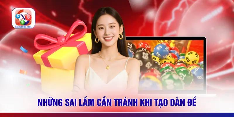 Những sai lầm cần tránh khi tạo dàn đề