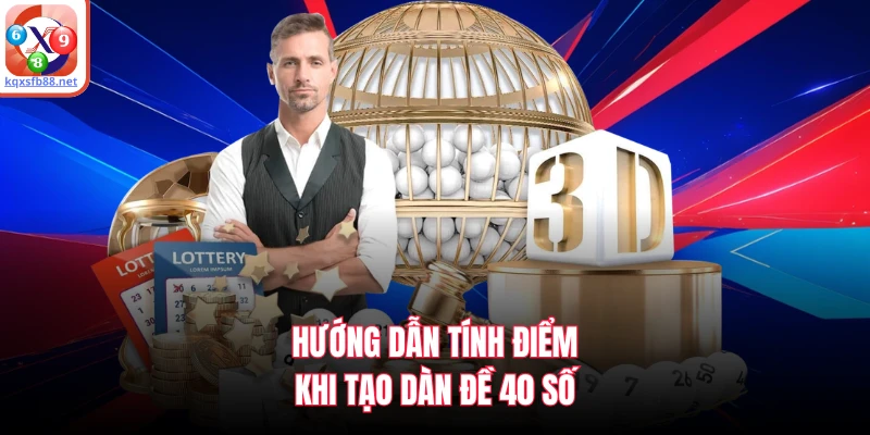 Hướng dẫn tính điểm khi tạo dàn đề 40 số