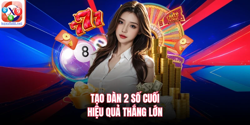 Tạo dàn 2 số cuối hiệu quả thắng lớn